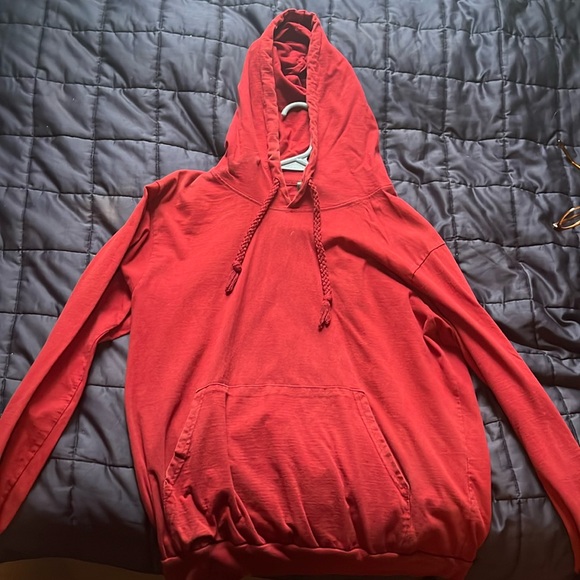 Lightweight Red Hoodie - Picture 1 of 1